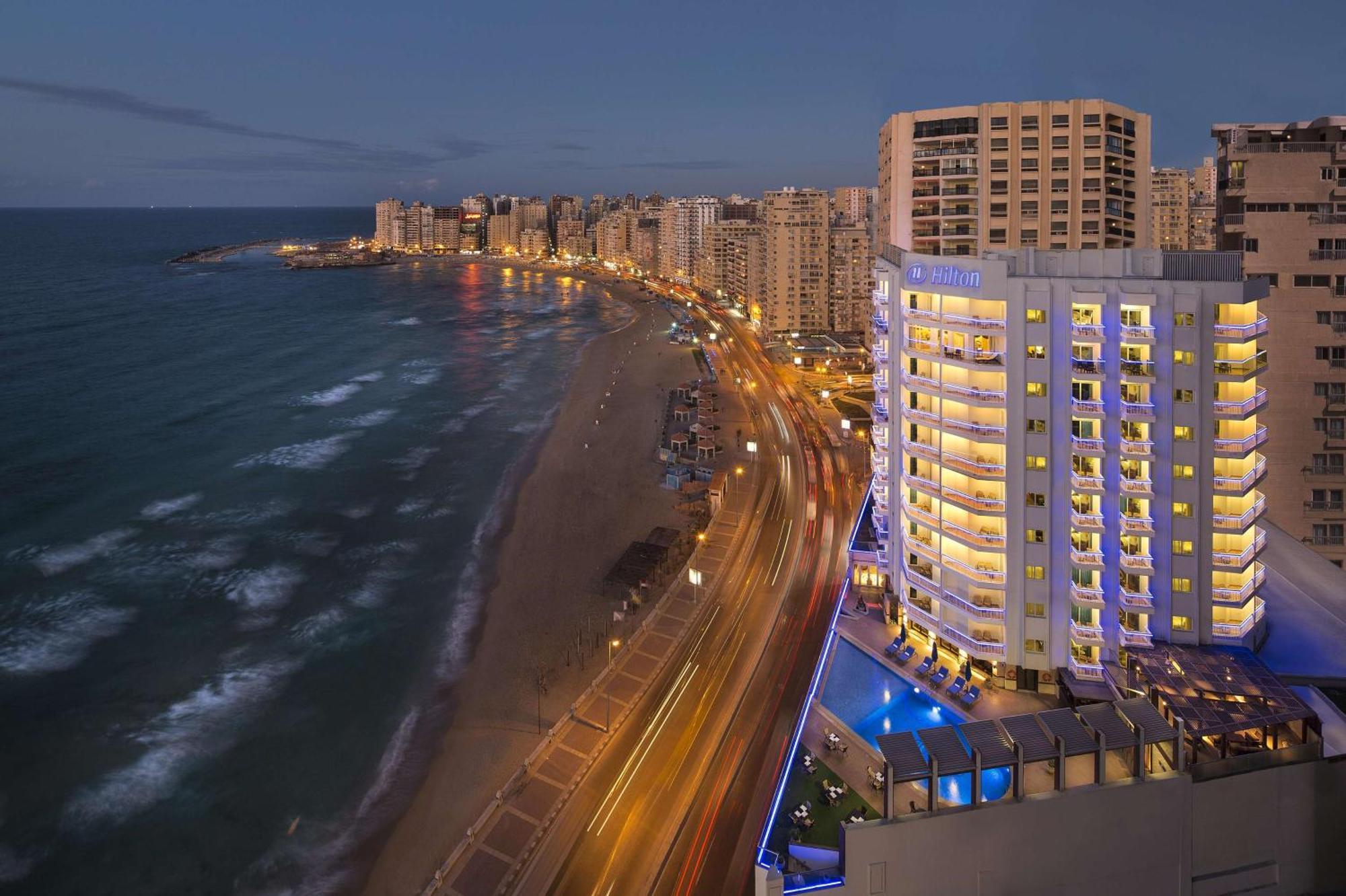 Hilton Alexandria Corniche Hotel Exterior foto